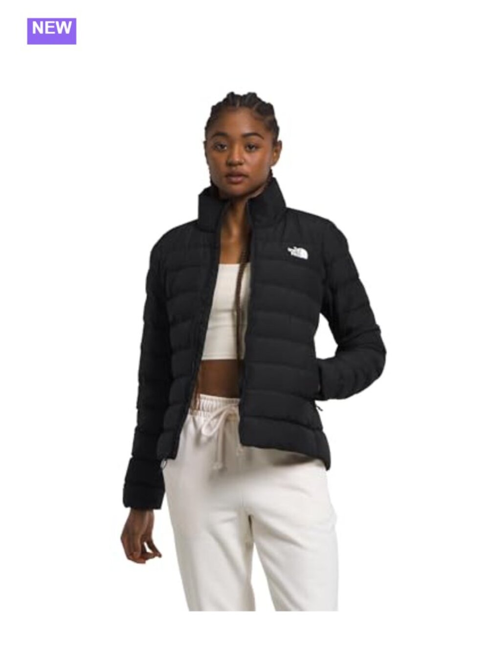 Women's 600 Fill Down Puffer Jacket Wind Resistant Water Repellent